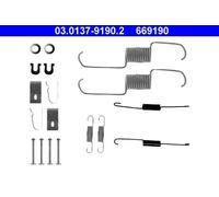 Jeu d'accessoires, mâchoires de frein ATE 03.0137-9190.2
