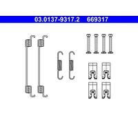 ATE 03.0137-9317.2 Kit d'accessoires, mâchoire de frein