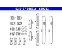 ATE Kit d'accessoires mâchoire de frein 03.0137-9353.2 pour DAIHATSU SUBARU