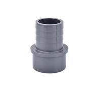 Connecteur de tuyau pagode grande taille, diamètre extérieur 50-40 63-50 mm, for aquarium, jardin, irrigation, d'eau, raccords(Grey,OD 50 To 40mm)