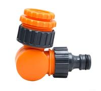 Connecteur de tuyau pour dévidoir de tuyau de 30,5 cm avec fonction de verrouillage à clic qui empêche les nœuds, compatible avec les tuyaux d'arrosage de 1,27 cm pour une connexion sécurisée