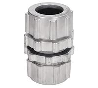 Connecteur de tuyau pour éliminateur de poussière, adaptateur de connecteur rapide pour vanne à impulsion solénoïde, raccord de traversée de paroi en alliage d’aluminium pour (1,5 pouce G1-1/2)