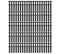 Connecteur de tuyaux composites pneumatique Connecteur rapide Aliment de tube à insert direct durable Accessoire pour plomberie et applications industrielles noires Pp Plastique