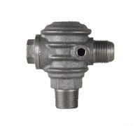 Connecteur de valve anti-retour en fer à filetage mâle à 3 ports pour compresseur d'air ou raccord de remplacement d'air pour réservoir sous pression et systèmes de piston en atelier plus garage (26 x