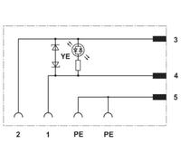 Connecteur de vanne SAC-3P-MR/A-1L-Z SCO 1458538 Phoenix Contact Contenu: 1 pc(s)