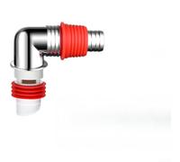 Connecteur de vidange ABS à 3 ports pour système de drainage de machine à laver avec barrière magnétique au parfum et large voie d'écoulement pour réduire le risque d'encrassement (C)