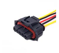 Connecteur de Voiture 2, 3, 4, 5, 6 Broches 3,5 mm, connecteur électronique étanche pour injecteur de Voiture, Faisceau de câbles, 1928404627 1928403698 (Faisceau de câbles 5 Broches)
