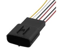 Connecteur de Voiture 6 P 12831 6189-7100 TS 025 Connecteur de pédale d'accélérateur Automobile Connecteur de Radar de recul MAF (mâle)