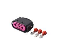 Connecteur De Voiture Étanche À 3 Broches, 1 Jeu, Prise Femelle Automobile Scellée Compatible with The Beetle 1J0937773(5 Sets)