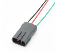 Connecteur de Voiture pour Mitsubishi pour EOV pour Outlander 3 P DL 090, Faisceau de câbles de Bobine d'allumage, connecteur de câble étanche 6195-0009 6195-0012 (1 mâle)