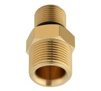 Connecteur d'eau stable en laiton haute pression 3/8" mâle vers M 22 mâle pour pompes de nettoyeur haute pression anti-fuite accessoires de sortie de laveuse haute pression pièce de rechange