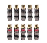 Connecteur d'écouteurs RCA femelle à souder, 10 pièces, sortie/entrée Audio, adaptateur, principalement utilisé pour le bricolage manuel des lignes Audio