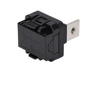 Connecteur d'énergie haute tension capable de gérer 350 A pour une utilisation électrique sûre (orange)