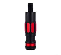 Connecteur d'engrenage de pêche à dégagement rapide avec vis de 8 mm, mécanisme de verrouillage pour éviter la rotation, bouchon anti-retour pour plus de sécurité, construction en alliage anodisé pour