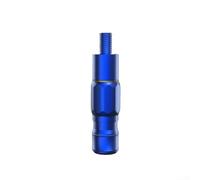 Connecteur d'engrenage de pêche à dégagement rapide avec vis de 8 mm, mécanisme de verrouillage pour éviter la rotation, bouchon anti-retour pour plus de sécurité, construction en alliage anodisé pour