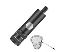 Connecteur d'épuisette de pêche - Connecteur de poignée d'épuisette de pêche - Connecteur de raccord de joint de filet de plongée, convertisseur de tête de canne à pêche - Connexion serrée de rechange