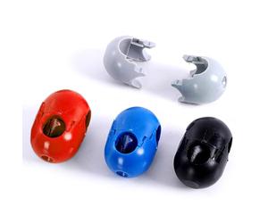 Connecteur d'escalier d'escalade pour - Construction en PP, connecteur de réseau, clip de boucle de filet d'escalade, fixation durable d'échelle, pièces de gym dans le ju