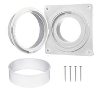 Connecteur d'évent de sécheuse, connecteur de tuyau d'évent de sécheuse | Kit de couplage d'évent de sécheuse - Adaptateur de ventilation à connexion et déconnexion rapides, Kit de connecteur de condu