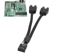 Connecteur d'extension 9 Broches Double Broche - Câble Adaptateur USB 2.0 | Distributeur 9 Broches, connecteur Compact pour PC, Bureaux, écoles, cybercafés, Accessoires informatiques Pratiques
