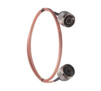 Connecteur d'extension de câble coaxial mâle vers N mâle RG316 pour sauteur avec faible perte de signal et large fréquence jusqu'à 3000 MHz pour applications de communication RF (1 m)