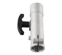 Connecteur d'extension pour taille-haies et outils multifonctions - Convient pour arbre de 26 mm ou 28 mm de diamètre - Adaptateur en métal durable pour débroussailleuses, tondeuses à gazon et