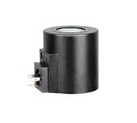 Connecteur DIN Z10-90YC DC 12V 24V 90N, force 31.5mm, alésage, vannes directionnelles hydrauliques, bobine solénoïde(DC24V)