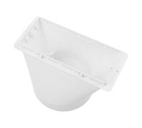 Connecteur d'interface de conduit d'échappement portable pour climatiseur Haier, adaptateur de tuyau de rechange en polypropylène avec tête plate/ronde, 130 mm/150 mm de diamètre, kit d'aération AC