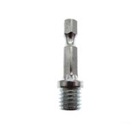 Connecteur disque de polissage 1/4 tige hexagonale pour perceuses (1 pièce)