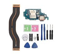 Connecteur Dock pour Galaxy S21 Ultra 5G G998B Version UE, PCB USB C Connecteur Dock Flex Câble Pièce de Réparation avec Kit D'Outils Complet, Assurant Une Installation et