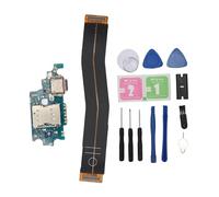 Connecteur Dock pour S21 Plus G996B Version UE, Port de Chargement de Téléphone USB C, Prise Arrière, Câble Flexible de Remplacement de Carte PCB avec Pièce de