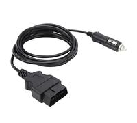 Connecteur économiseur de mémoire ECU 24 V OBD2 Câble d'alimentation de secours pour protection de la mémoire de l'ordinateur de voiture, rallonge de ètres pour HUD et source
