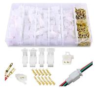 Connecteur électrique 2.8mm 2 3 4 6 broches sertir 200pcs moto auto Label