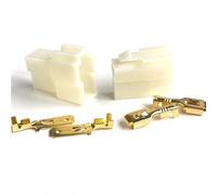 Connecteur électrique Automobile, 5 Jeux de 6.3mm 2/3/4/6/8 Broches DJ7021-6.3, Kits de bornes de câbles for Moto(5Set 2P)