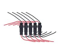 Connecteur électrique automobile à 5 broches, connecteur de fil automobile, borne de câble étanche à 2 broches avec indice de protection IP68, en nylon ignifuge et laiton, pour (2P)