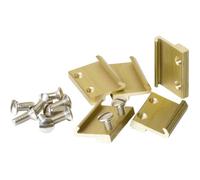 Connecteur électrique Eclisse 19 mm - MASSOTH - 8100111 - Blanc - Laiton massif 100% - 50 connecteurs de rail