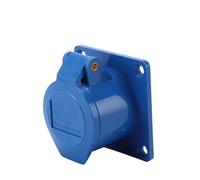 Connecteur électrique étanche 32 A 3 broches 2P+T | Boîte de jonction extérieure industrielle 220 V-240 V, IP44, 1 pièce(323)