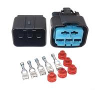 Connecteur électrique femelle 5 broches 6189-0904 pour intégration de faisceau de câblage AC automobile avec boîtier robuste et joint d'étanchéité (B)