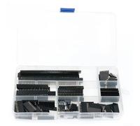 Connecteur Électrique Plastique Isolant 2.54mm 120pcs | Pas 2.54mm pour précis, pour circuits imprimés, plastique isolant pour durable, sécurité électrique longue durée