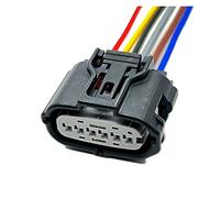 Connecteur électronique de pédale d'accélérateur automatique TS 025 à 6 broches, prise de radar de recul MAF compatible avec Toyota Subaru Mazda 6189-7100 ( Color : 6P Female , Size : 1 Pc with 15cm 1