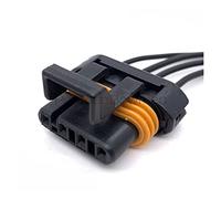 Connecteur électronique O2 automatique de faisceau câbles prise capteur voiture à 4 broches avec câble Compatible BUICK 12162144 12162102(4Pin Female)