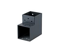 Connecteur emboitable L 90x90 mm angle 90° pour poteau bois - Suki