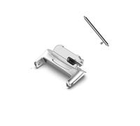 Connecteur en acier inoxydable pour bracelet de montre Fitbit Inspire 3 Silver