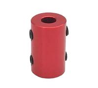 Connecteur en aluminium d'accouplement d'arbre fle Accouplement De Ligne Supérieure Rigide Rouge En Alliage D'aluminium D12L20(2mm to 3mm)