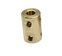 Connecteur en aluminium d'accouplement d'arbre fle Adaptateur De Manchon Connexion For Accouplement Rigide D'arbre Moteur(12mm-12mm)