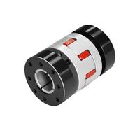 Connecteur en aluminium d'accouplement d'arbre flexible D105 L140 Type de manchon d'expansion fleur prunier couplage élastique trou intérieur 30 31 32 35 40 45 50 55 58 60mm(30-52)