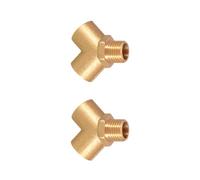 Connecteur En Laiton Robuste En Forme De Y De 2 Pouces Pour Une Distribution Efficace Des Fluides Solution De Plomberie Étanche À Double Port 2 Pièces Connecteur D'eau De Jonction En Y Scellé