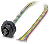 Connecteur encastrable pour capteurs/actionneurs Contenu: 1 pc(s) Phoenix Contact SACC-DSI-M12FS-8CON-PG9/0,5 P 1436369