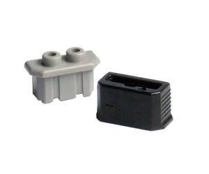 Connecteur et capuchon de câble Shimano pour moyeu dynamo Noir