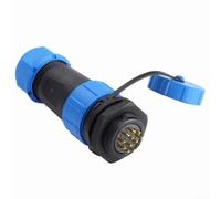 Connecteur étanche 2 à 12 broches pour l'aviation, ensemble de connecteurs étanches SP21, indice IP68, courant élevé 30 A 500 V, pour les environnements difficiles dans les environnements ferroviaires