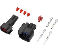 Connecteur Étanche À 2 Broches Pour Injecteur De Carburant, Fiche, Série De 1,5 Mm, Connecteur De Terminal Mâle Femelle Pour Chevrolet En Plastique Cuivre Noir, 1 Ensemble